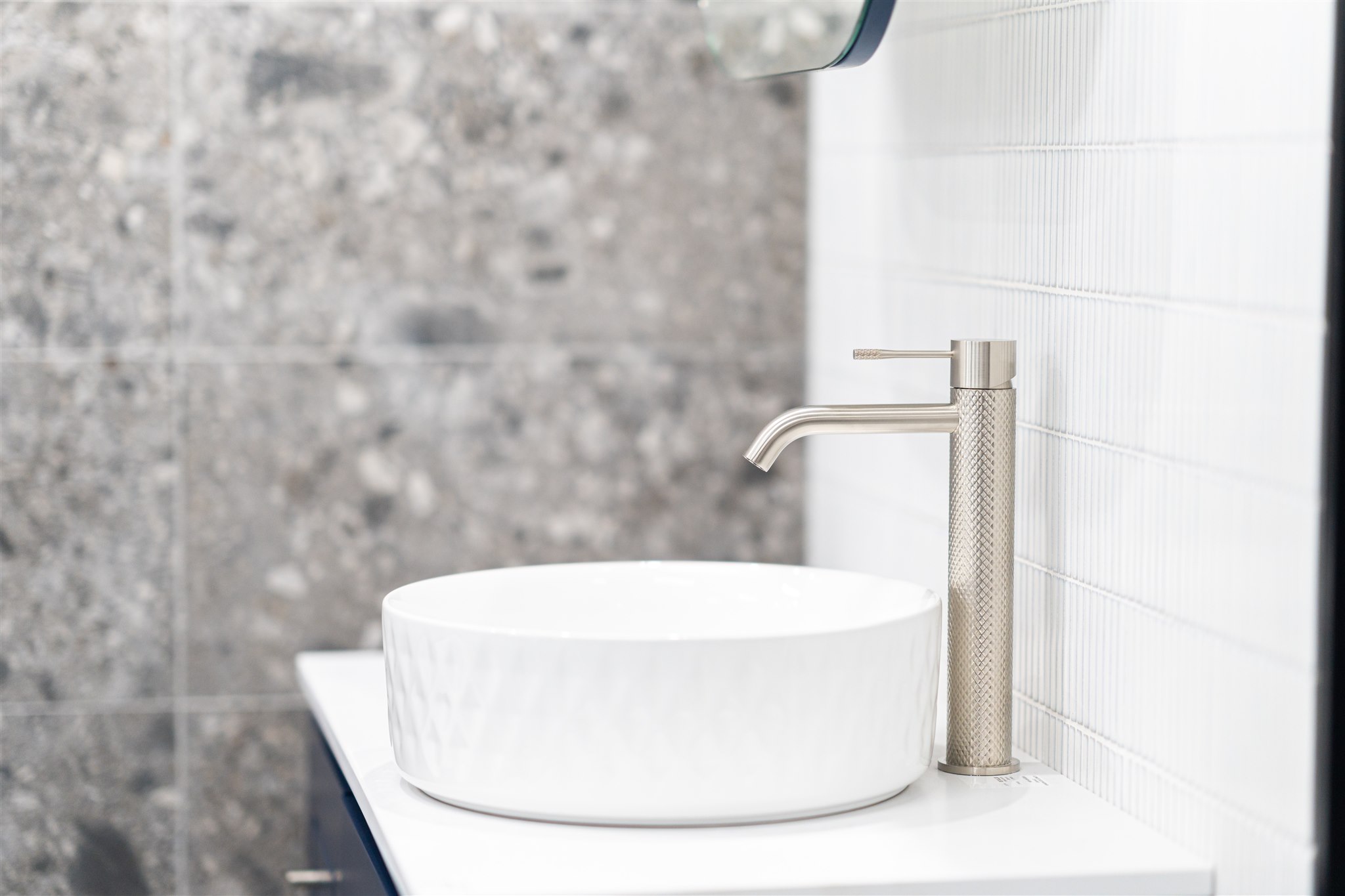 Ultimate Tiles Nero Tapware and Round Basin